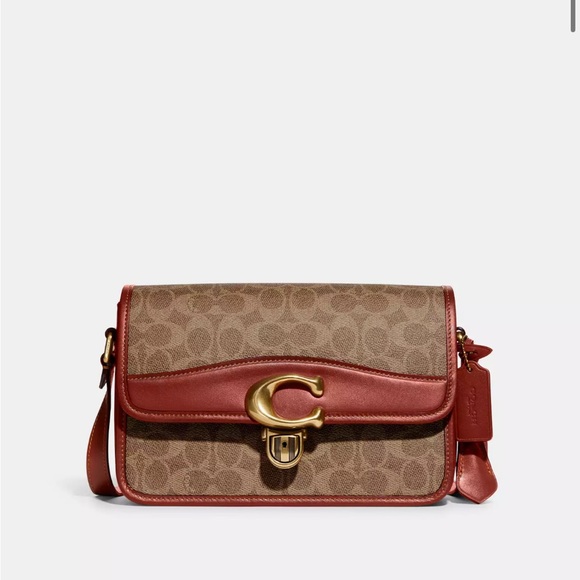 NWT Coach Studio Shoulder Bag in Signature Canvas - Picture 2 of 10